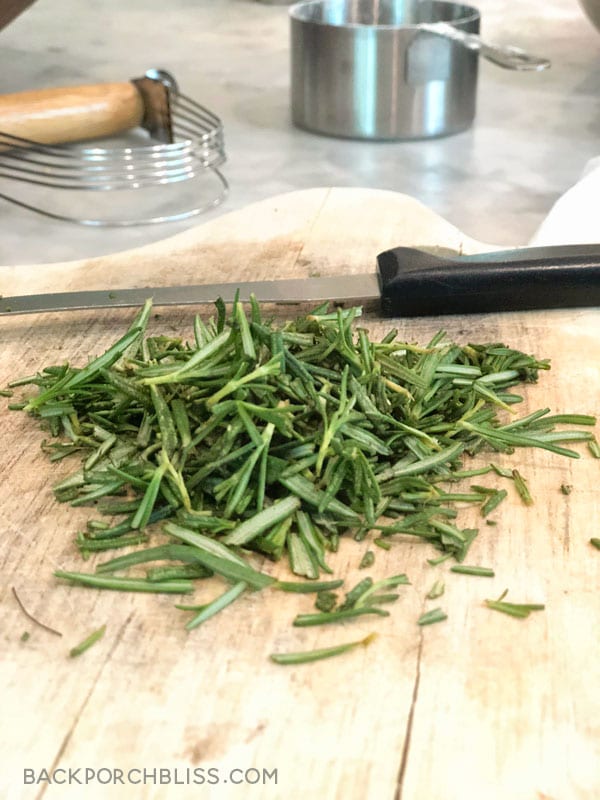 Chopped Fresh Rosemary