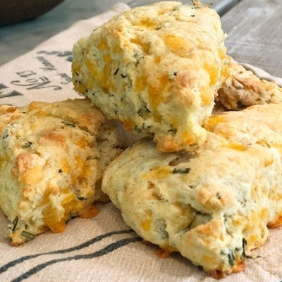 How to Make Rosemary & Cheddar Scones