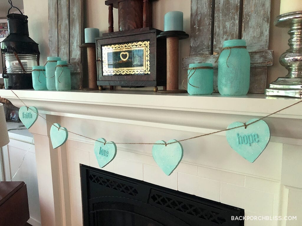 Simple Heart Garland