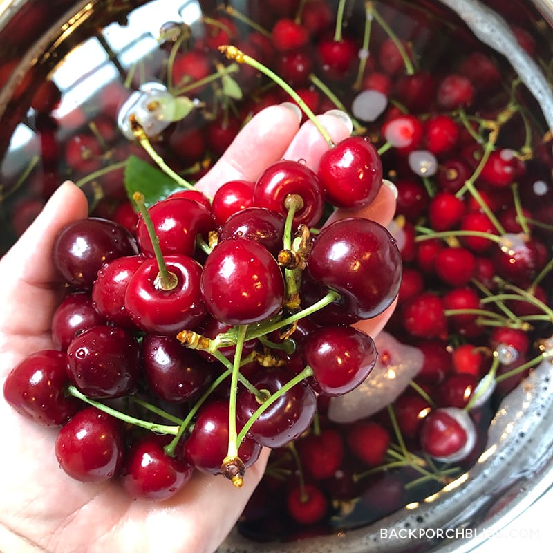 Wash Cherries