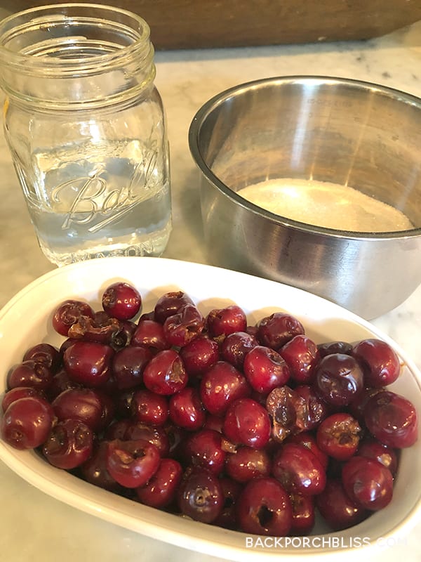 Cherry Simple Syrup