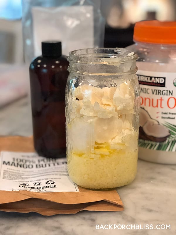 Moon Mist Lotion Bar - made with beeswax, coconut oil, and olive