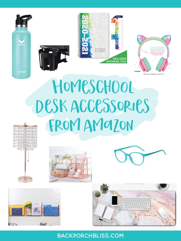 Homeschool Desk Accessories Shopping List