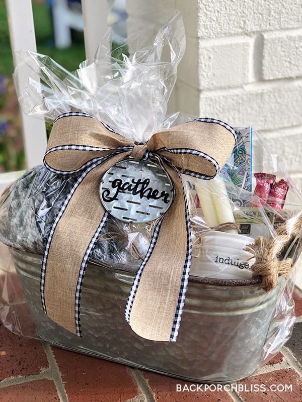 Cozy Farmhouse Gift Basket