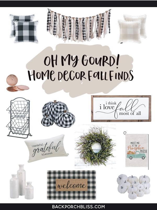 Home Decor Favorite Fall Finds