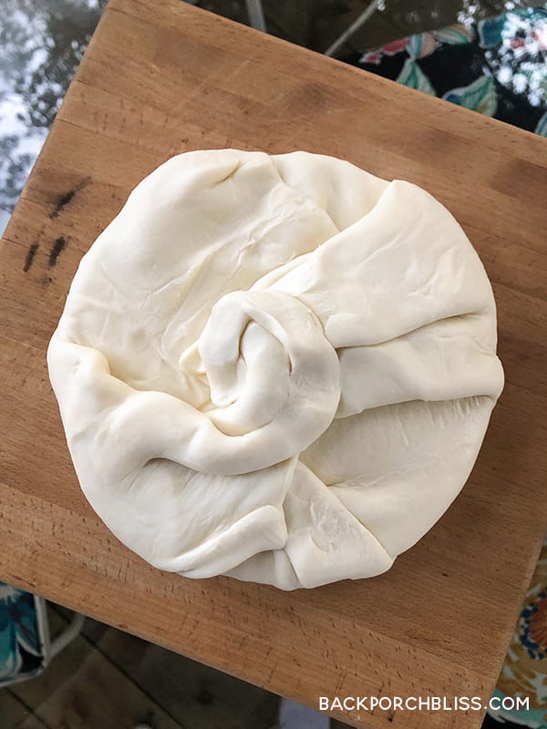 wrapped brie with puff pastry