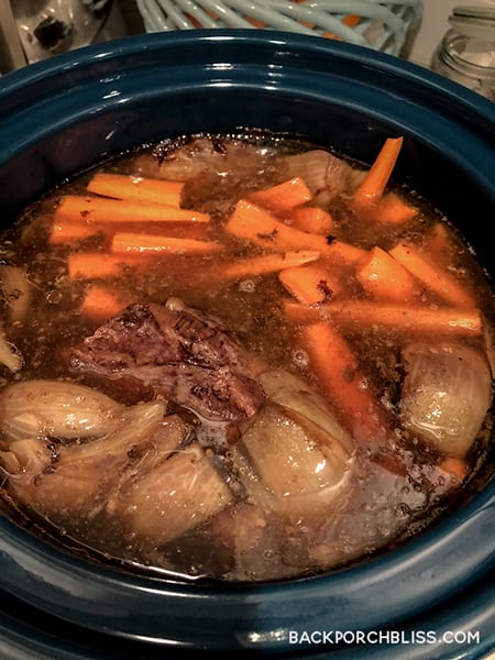 pot roast in slow cooker