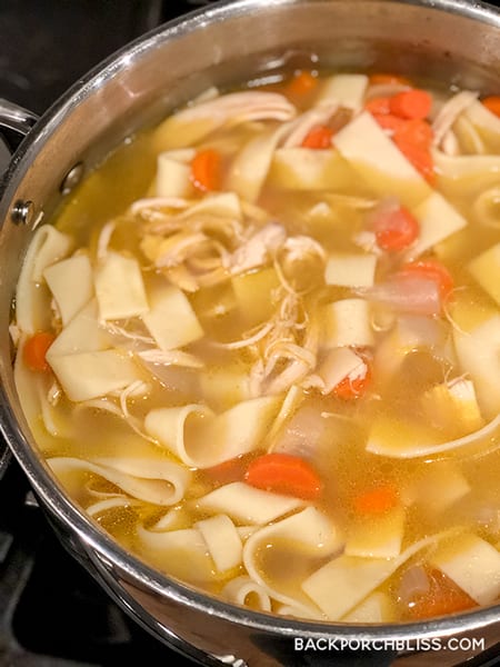 easy chicken noodle soup