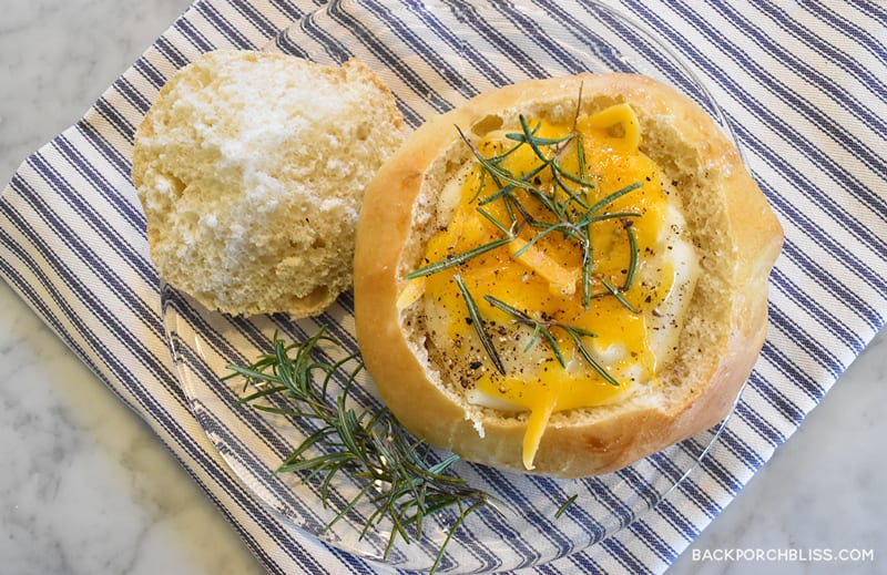 easy potato soup with bread bowls