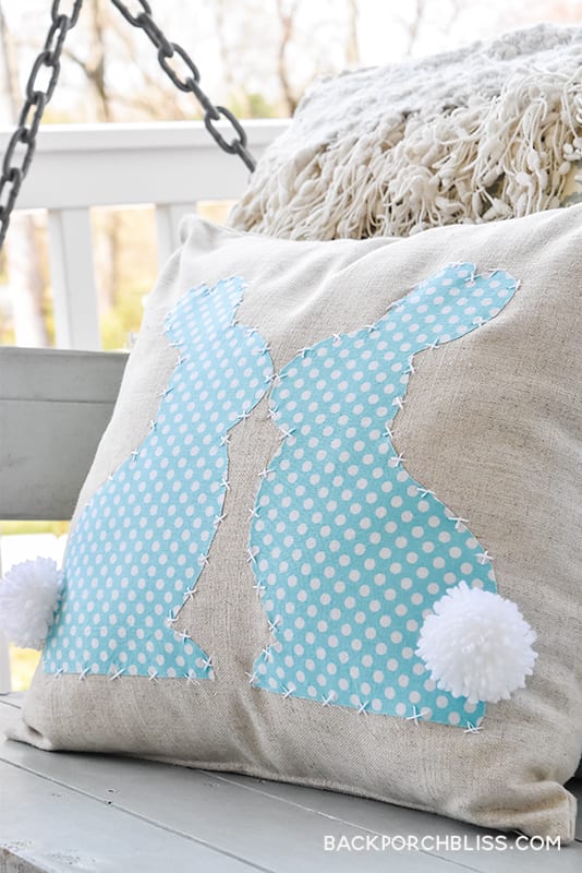 easy cottontail pillow