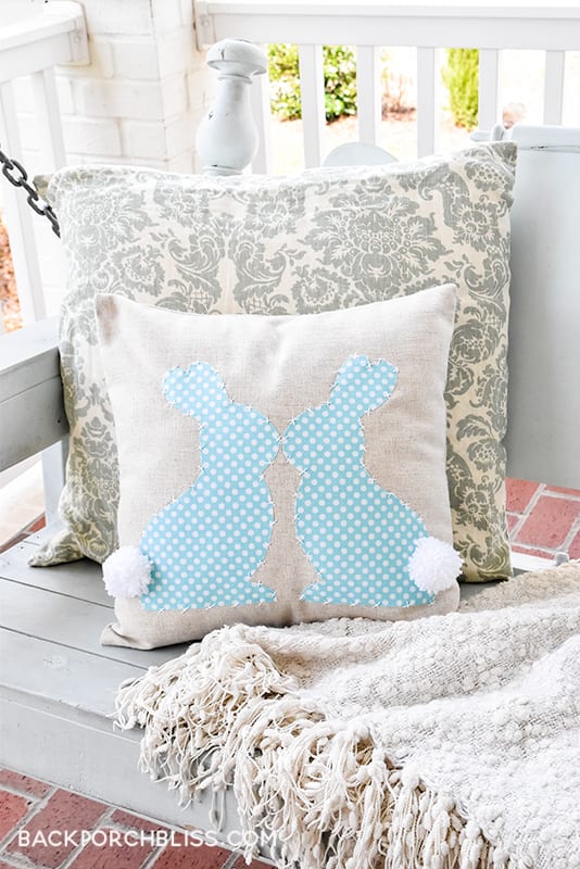 easy cottontail pillow