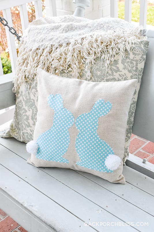 easy cottontail pillow