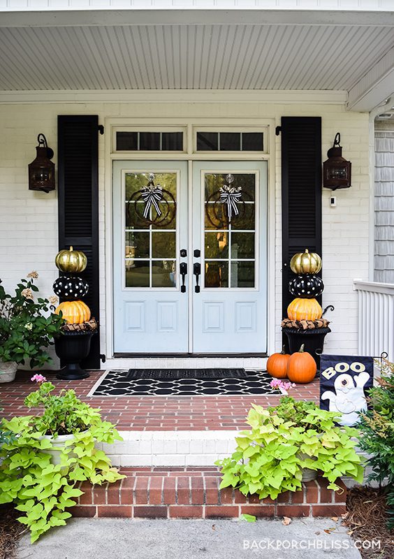 pumpkin topiary 